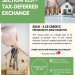 1031 Exchanges Class - March, 2024