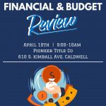 Financial and Budget Review  - April 10, 2024