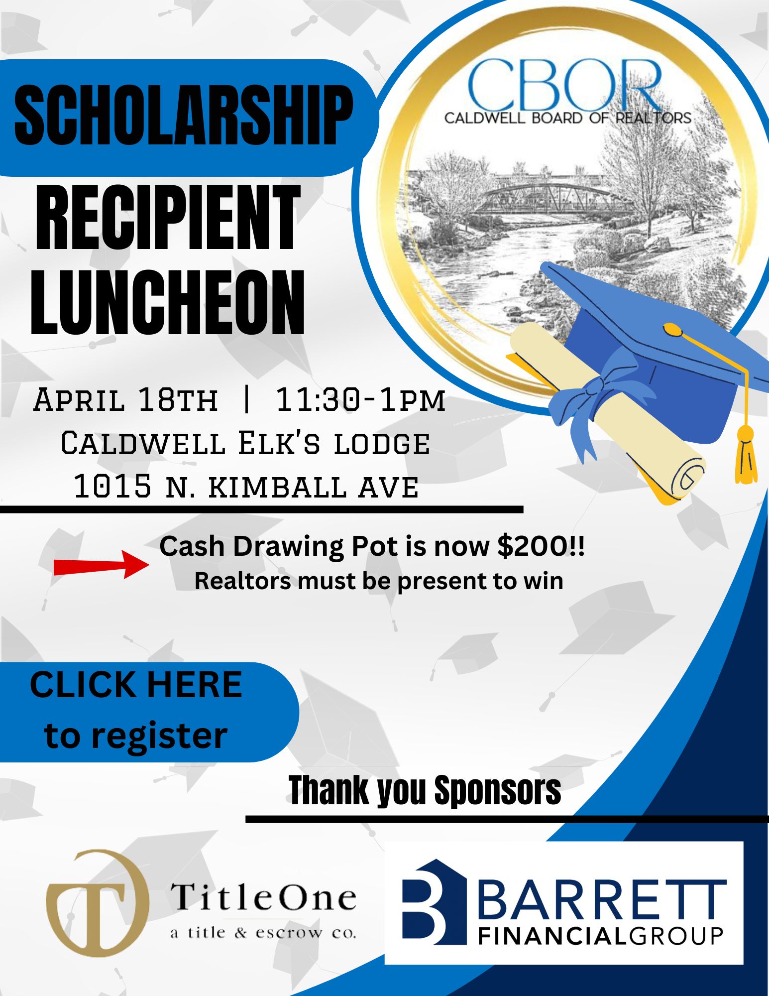 Monthly Luncheon - Scholarship Recipient - April 18, 2024